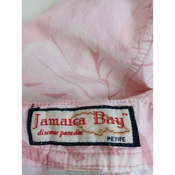 Jamaica Bay Petite Discover Paradise Women's Pink Tropical Floral Design Size 4P - Picture 8 of 9